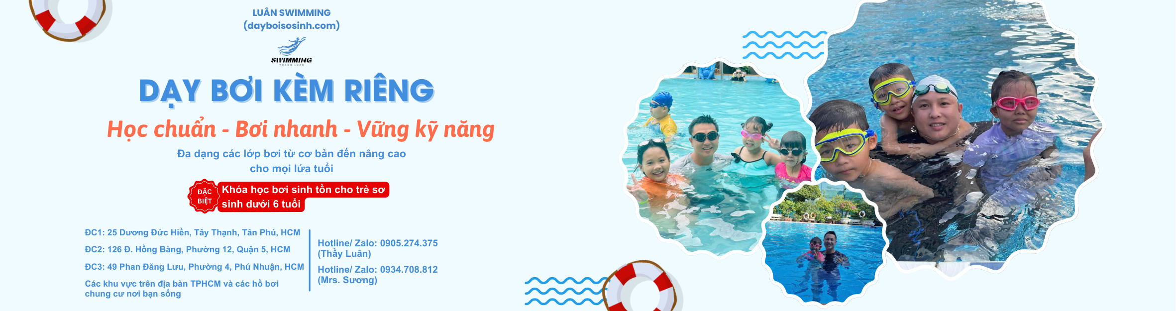 dạy bơi sài gòn